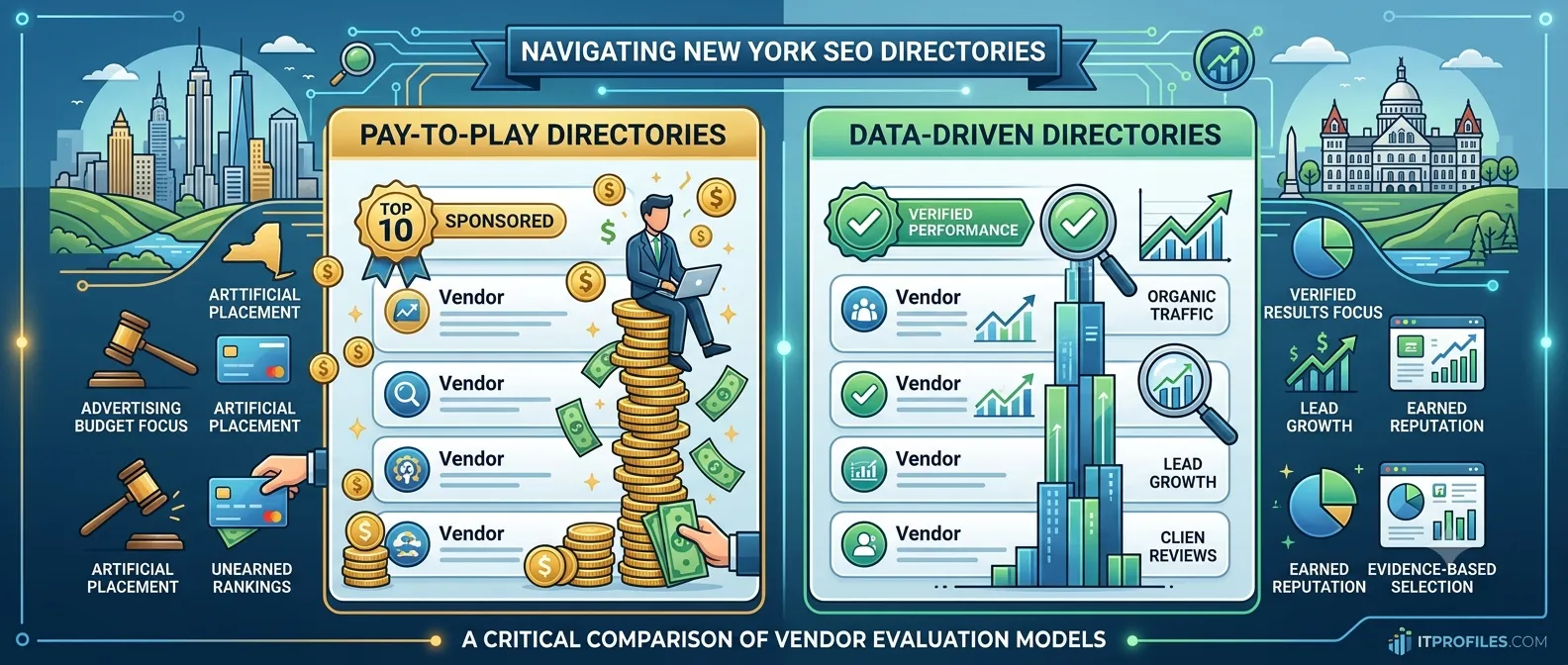 Navigating Pay-to-Play vs. Data-Driven SEO Vendor Directories in New York