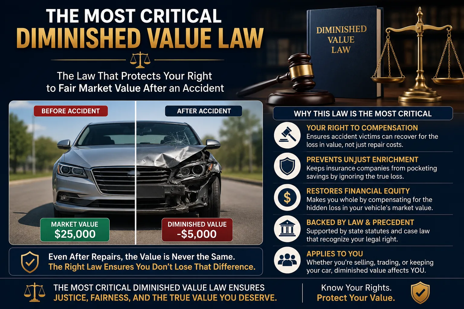 Which Diminished Value Law Is Most Critical?