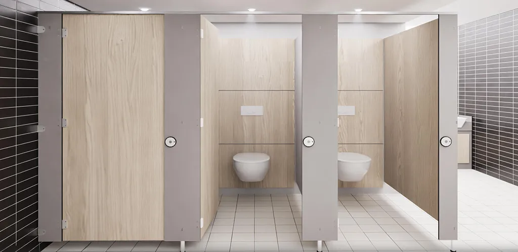Best toilet cubicle manufacturers UK | Bespoke Toilet Partitions
