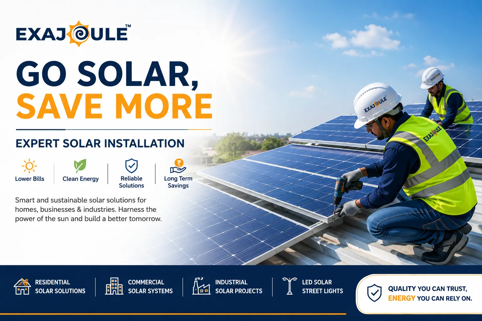 Go Solar, Save More | Expert Solar Installation in Lucknow