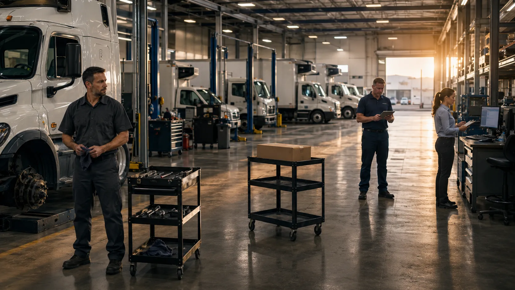 Why Fleet Repairs Stall When Mechanics Are Ready?