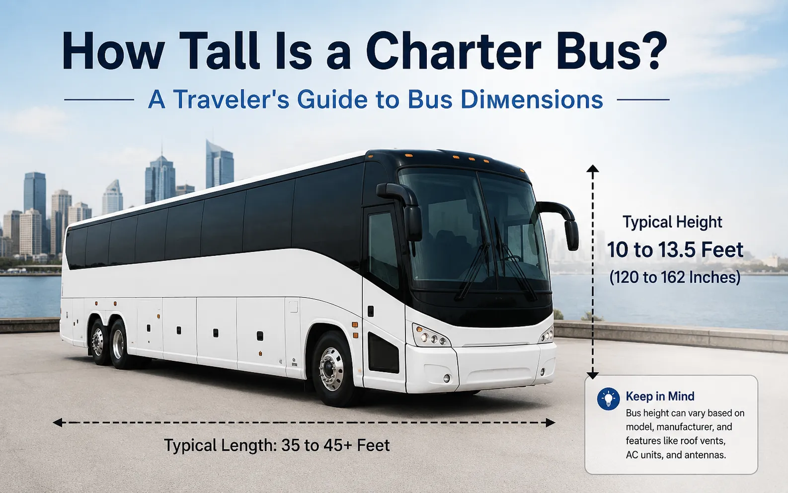 How Tall Is a Charter Bus? A Traveler's Guide to Bus Dimensions