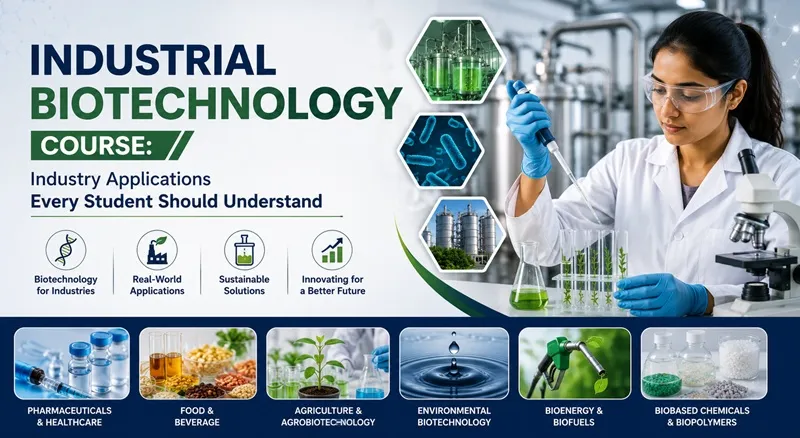 Industrial Biotechnology Course: Industry Applications Every Student Should Understand