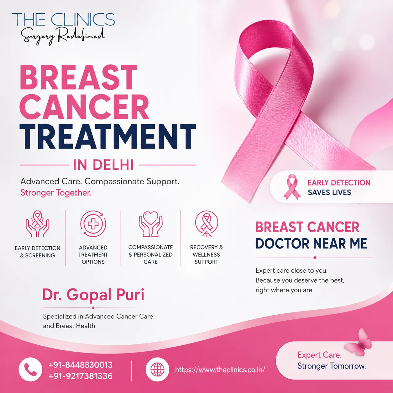 Breast Cancer Treatment in Delhi: How to Find the Right Doctor Near You