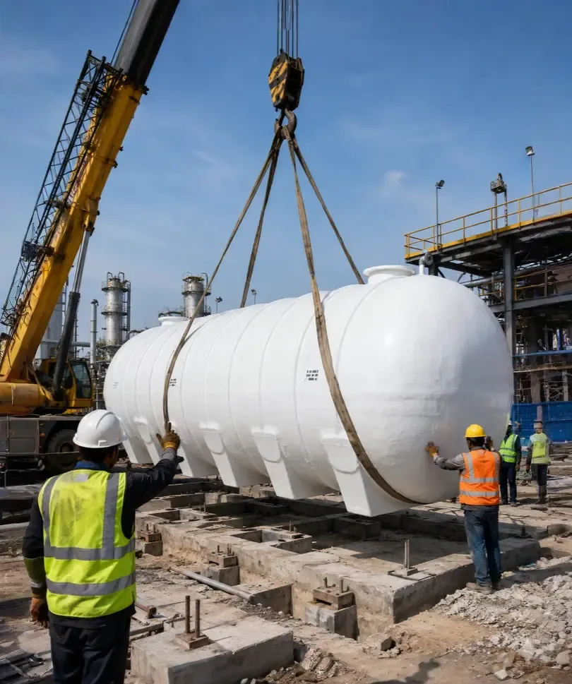 Chemical Storage Tanks in UAE: Why Fiberglass Tanks Are the Smart Choice for Industrial Storage