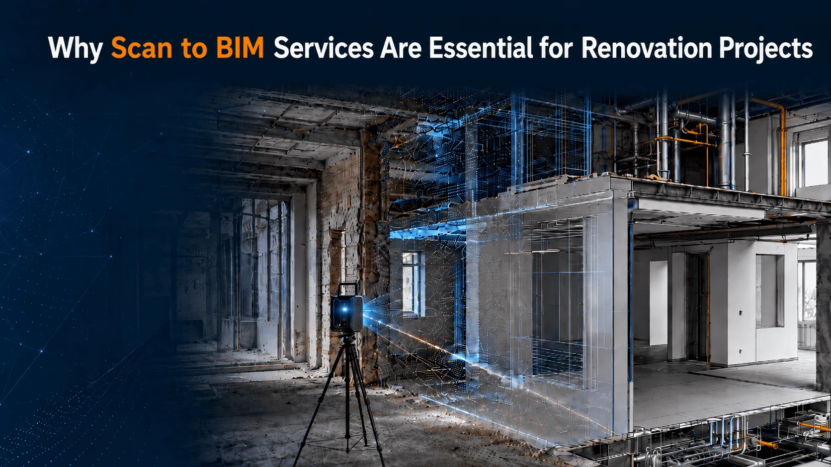 Why Scan to BIM Services Are Essential for Renovation Projects