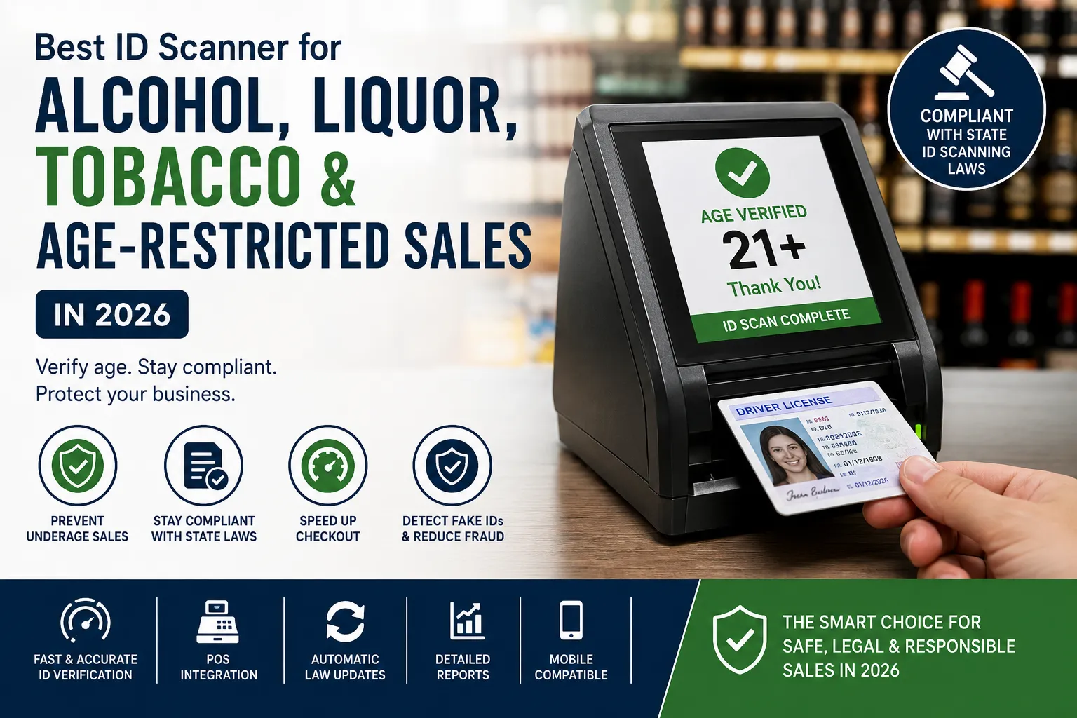 Best ID Scanner for Alcohol, Liquor, Tobacco and Age Restricted Sales in 2026