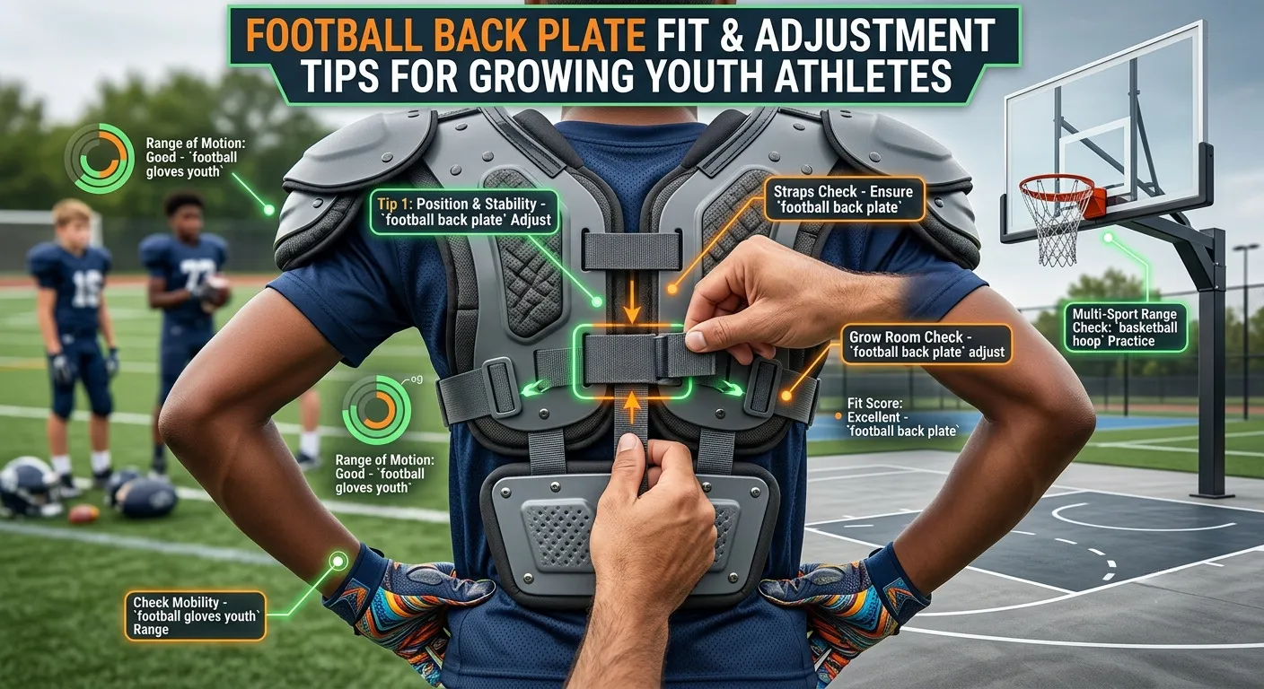 Football Back Plate Fit and Adjustment Tips for Growing Youth Athletes
