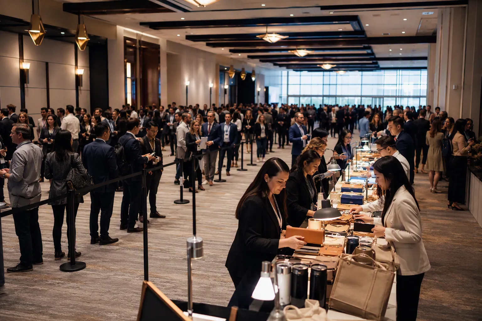 Why do long lines ruin an onsite gifting experience?