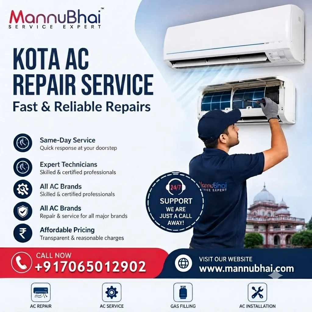 AC Service Kota, AC Repair Kota | Fast & Reliable Repairs