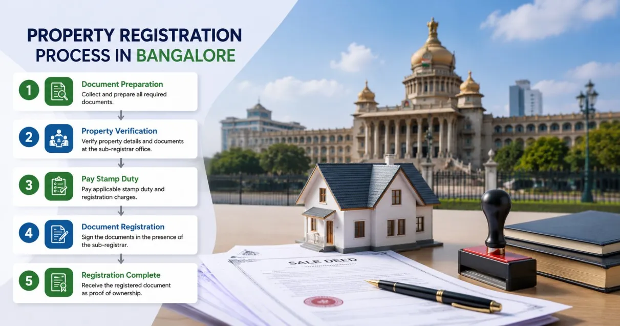 Where to Register Property Documents Officially in Bangalore City?