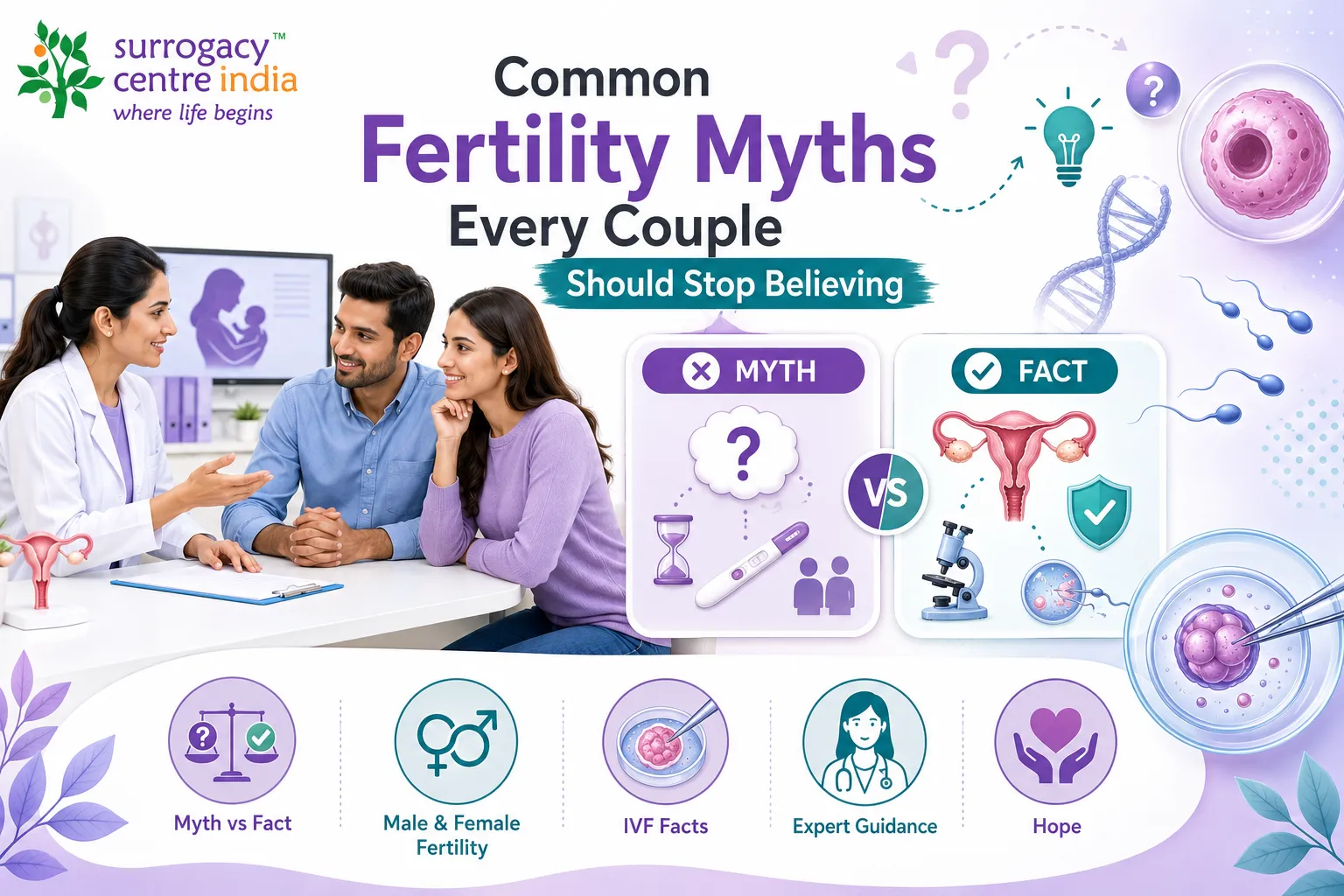 Common Fertility Myths That Every Couple Should Stop Believing