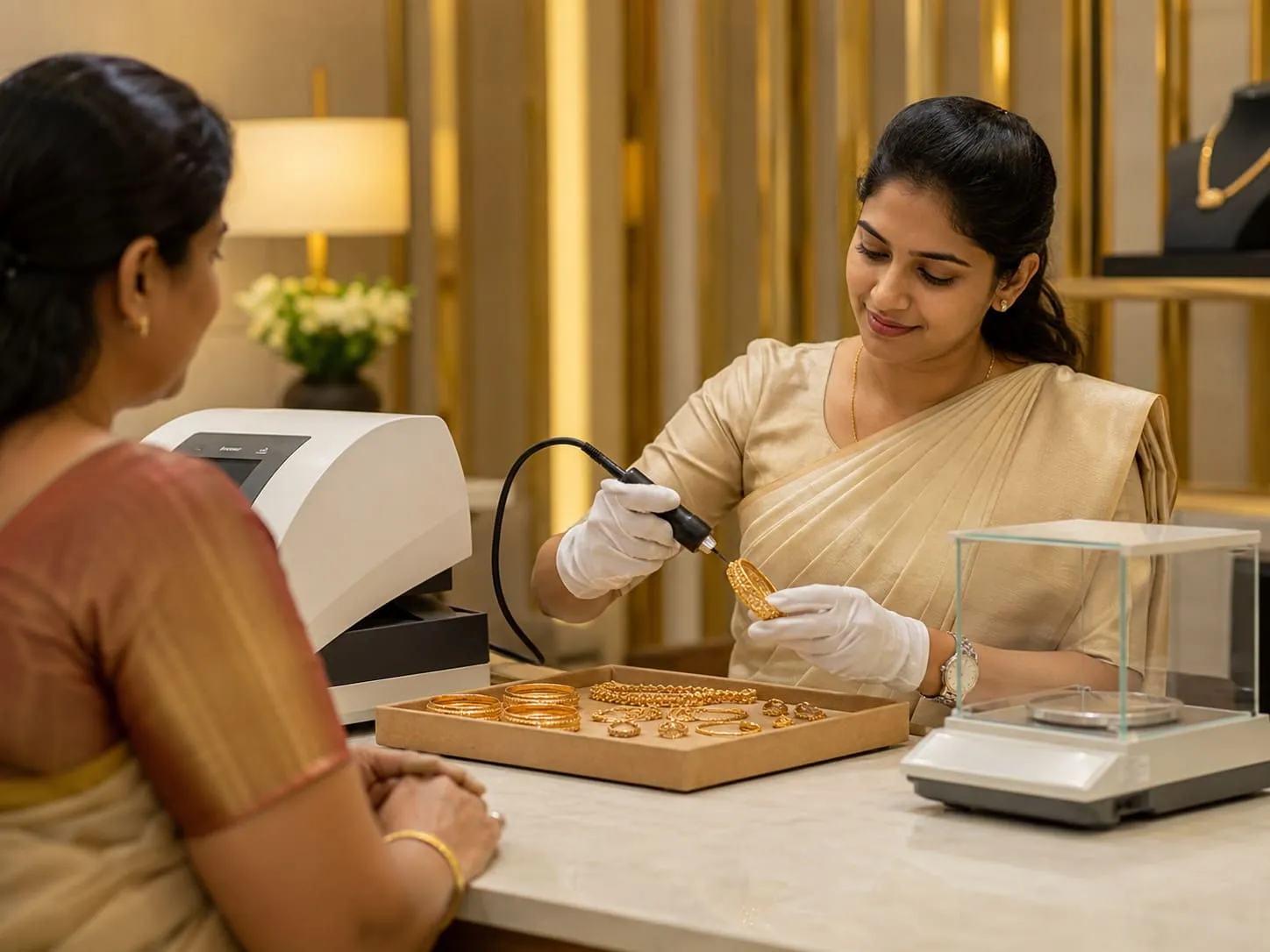 How Live Gold Rates Work When You Sell Old Jewellery
