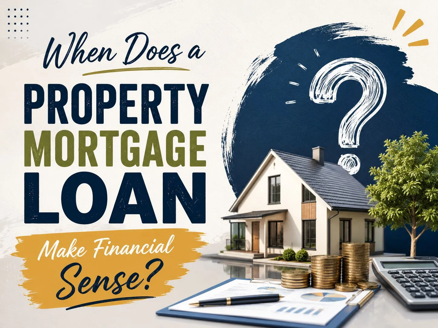 When Does a Property Mortgage Loan Make Financial Sense?