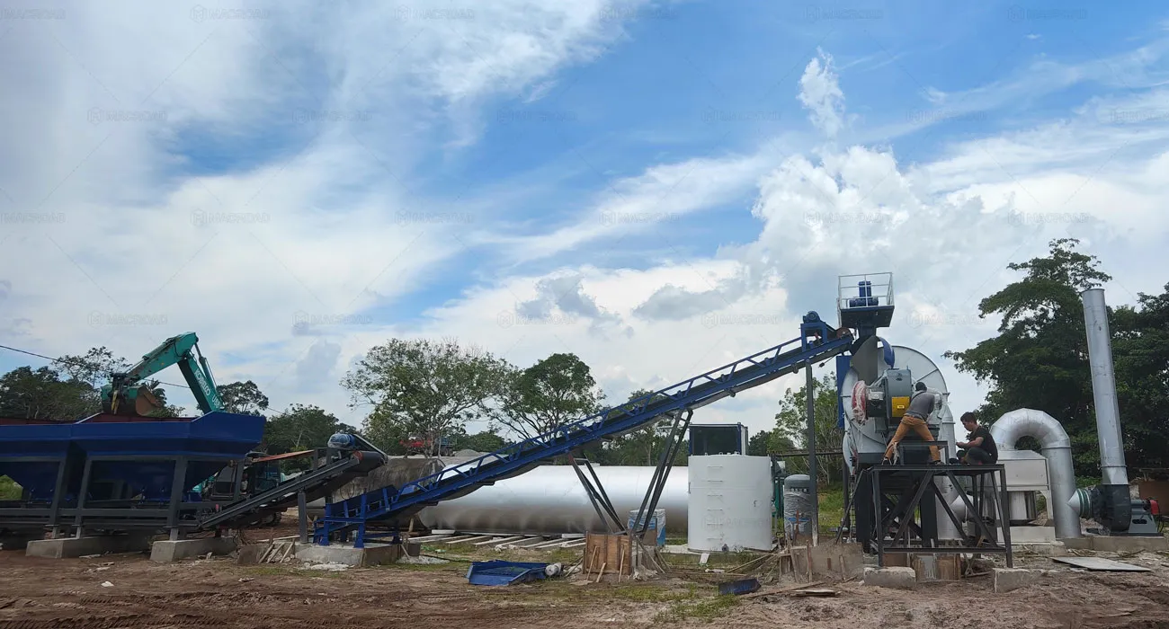 Drum Performance Determines Asphalt Plant for Sale Value