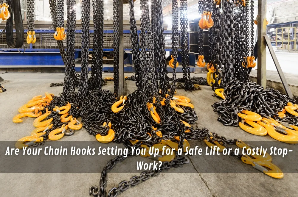 Are Your Chain Hooks Setting You Up for a Safe Lift or a Costly Stop-Work?
