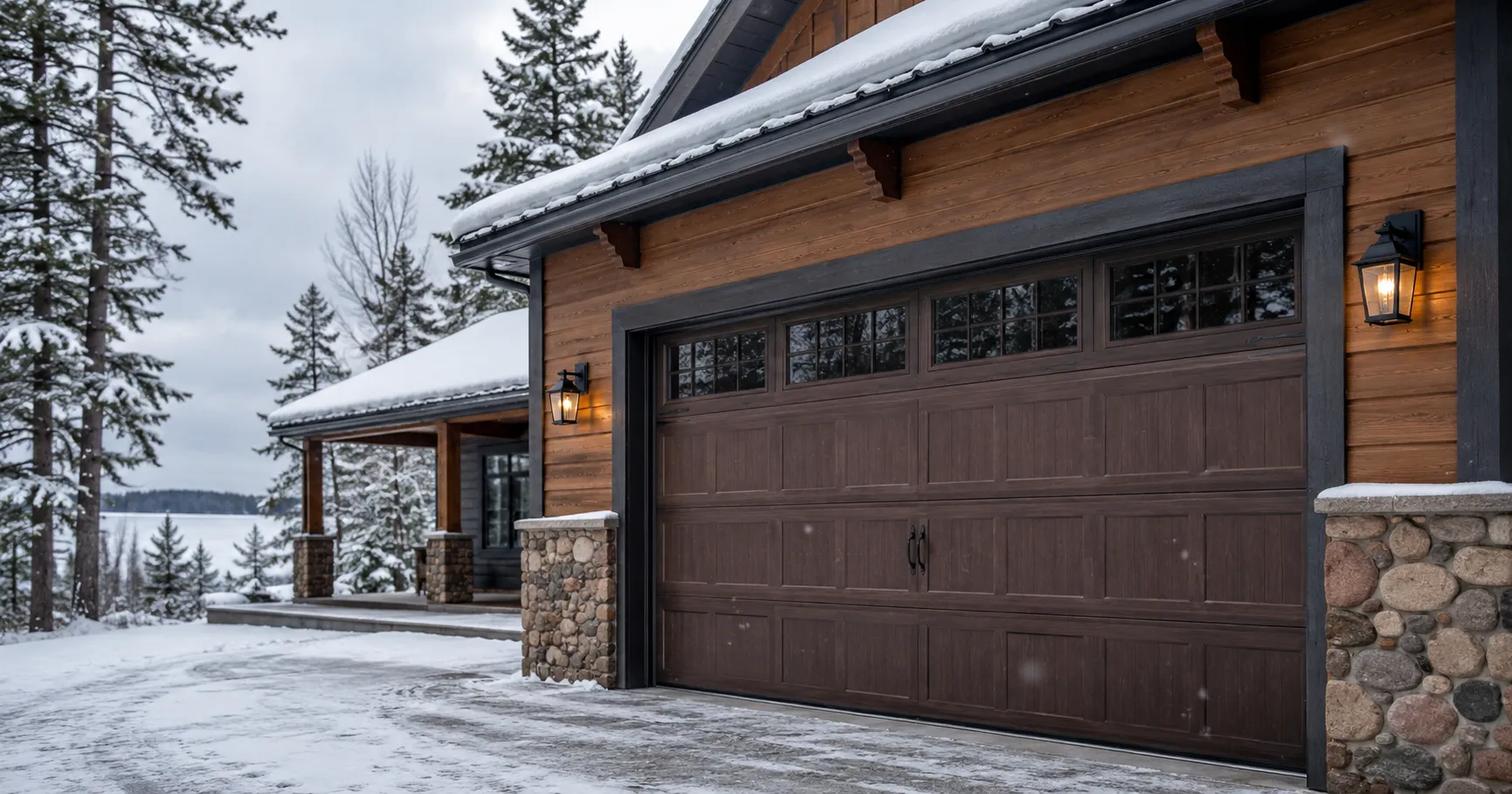 Choosing a Garage Door Built for Snow, Wind, and Daily Northwoods Use