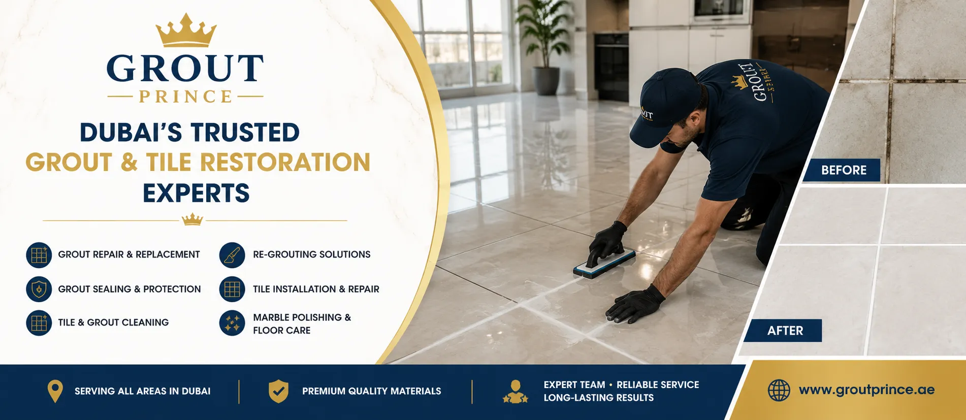 Do Not Ignore Grout Lines for the Betterment of Your Tile Floor