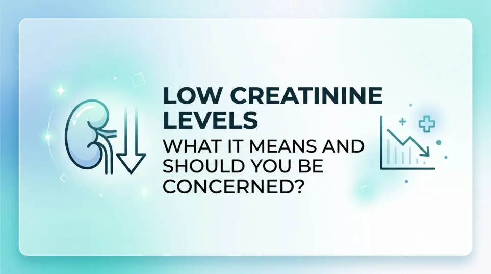 Low Creatinine Levels: What It Means and Should You Be Concerned?