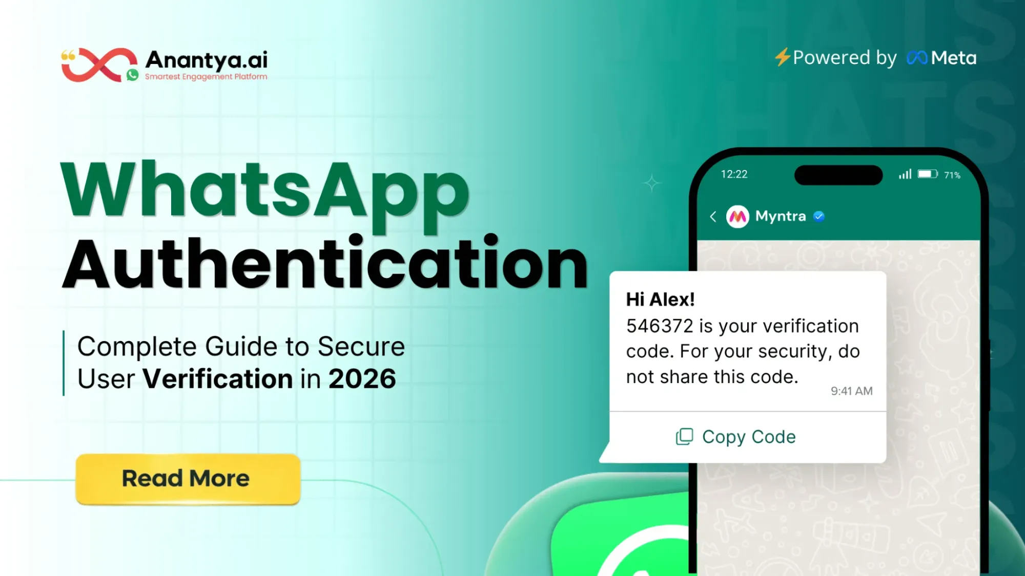 WhatsApp Authentication: The 2026 Standard for User Verification