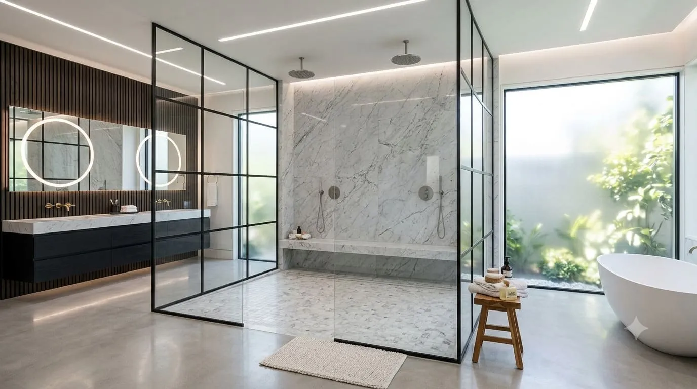Bathroom Partition Design That Looks Clean & Luxurious
