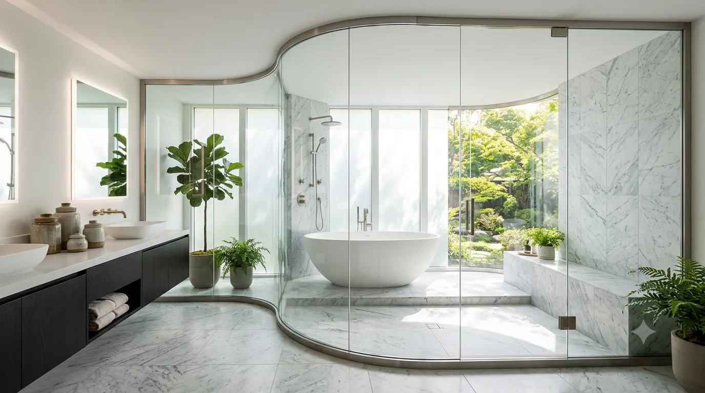 Bathroom Partition Design That Looks Clean & Luxurious