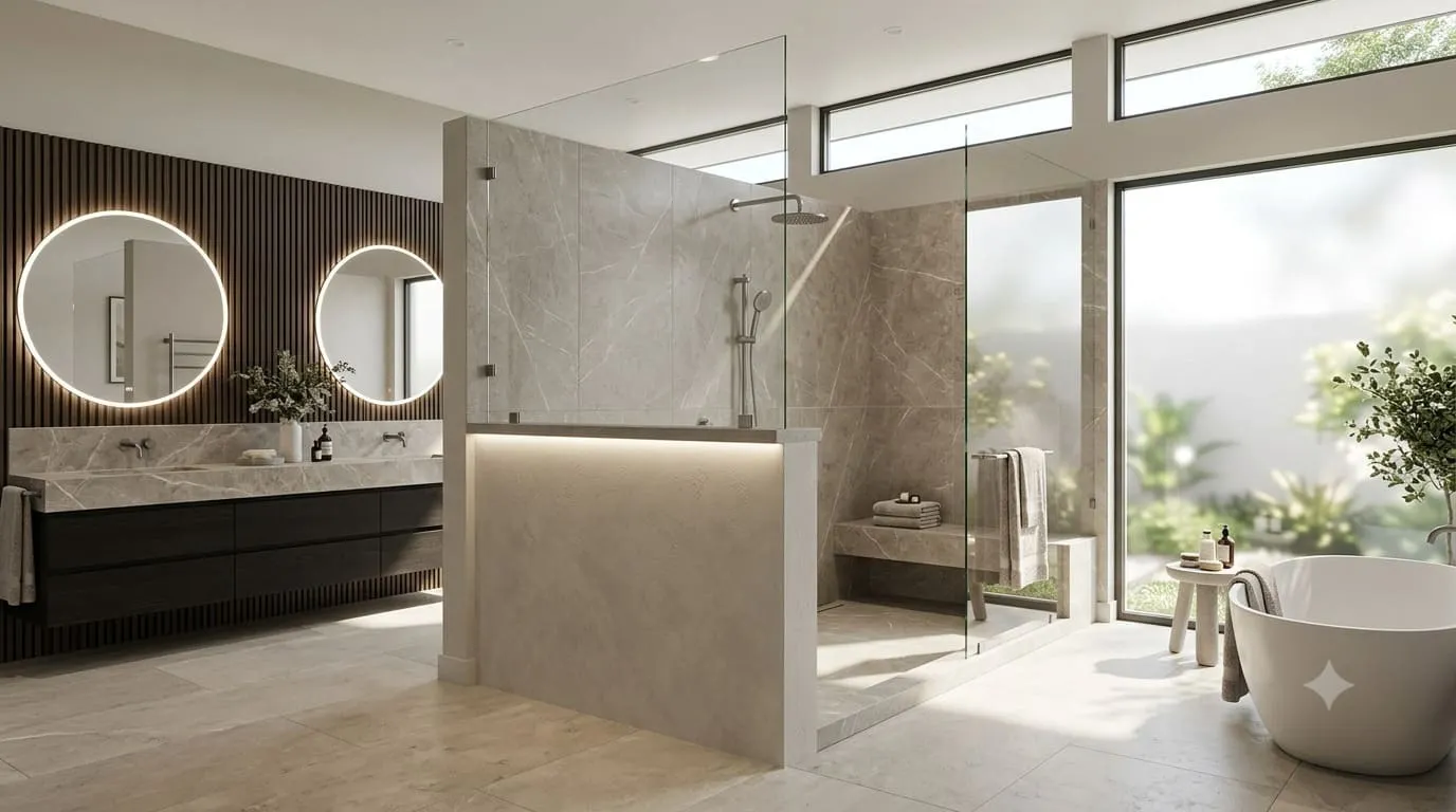 Bathroom Partition Design That Looks Clean & Luxurious