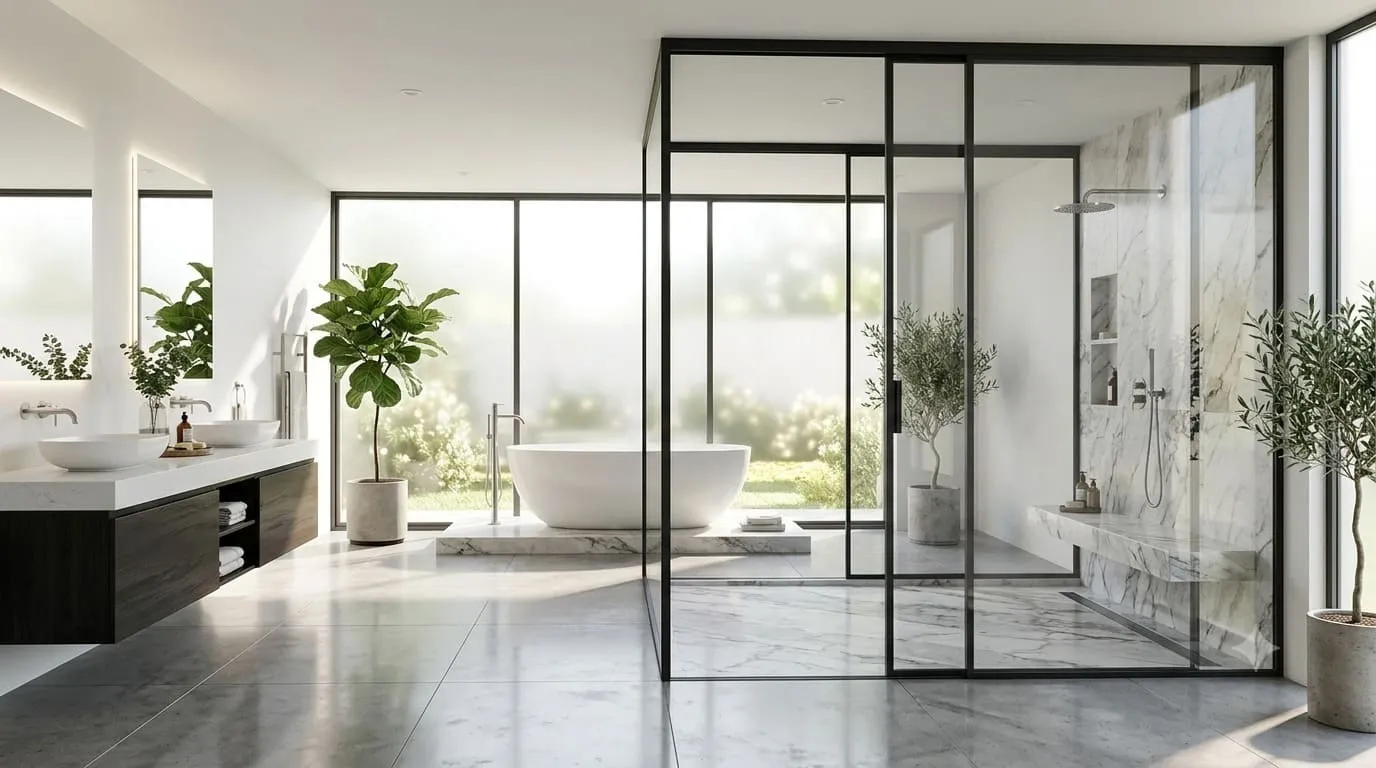 Bathroom Partition Design That Looks Clean & Luxurious