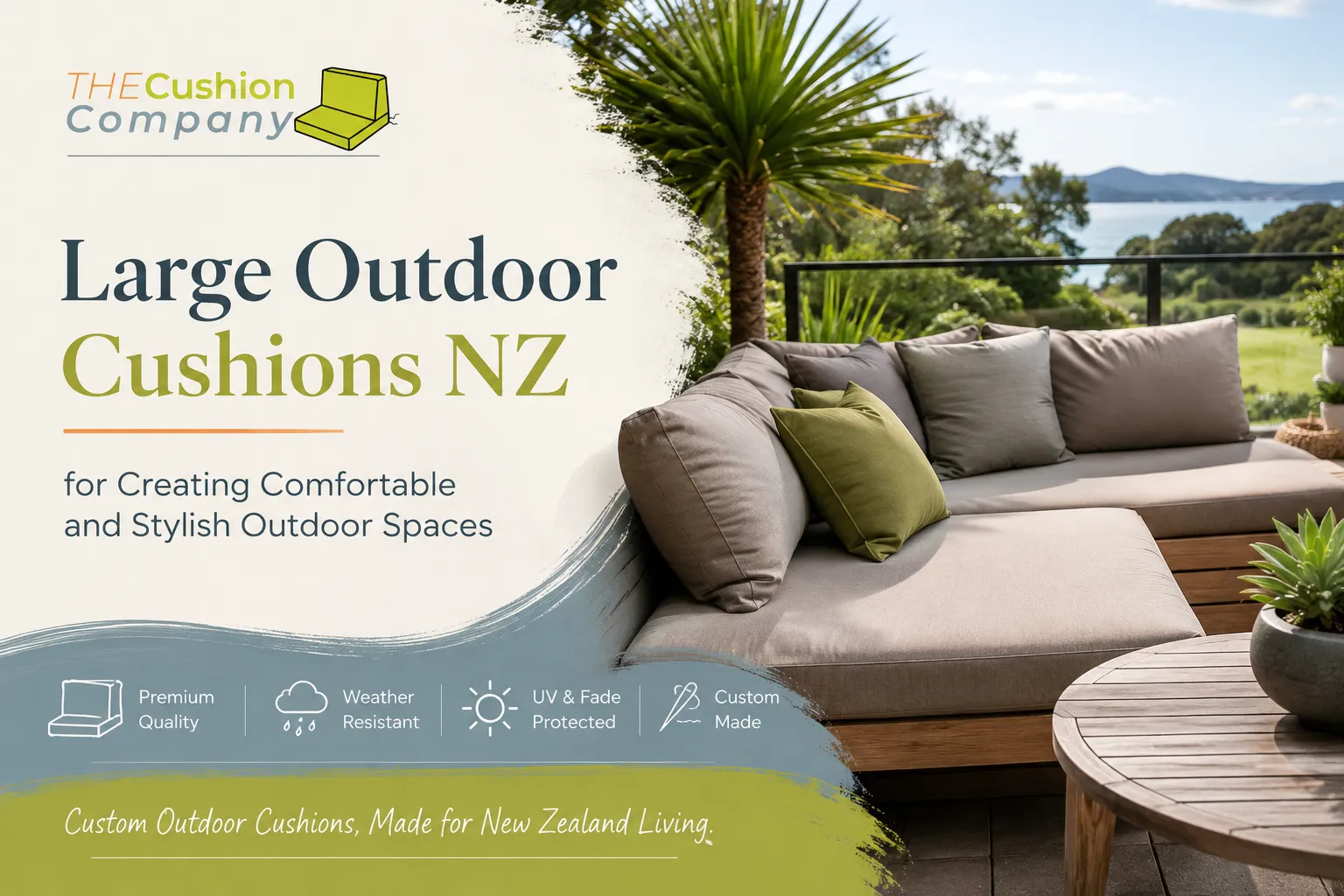 Large Outdoor Cushions NZ for Creating Comfortable and Stylish Outdoor Spaces