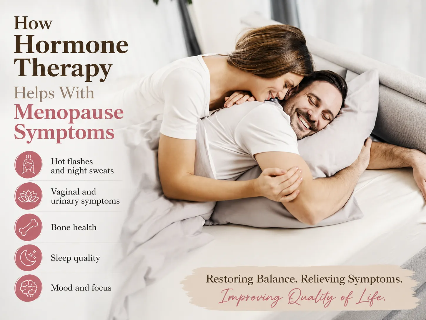 How Hormone Therapy Helps With Menopause Symptoms