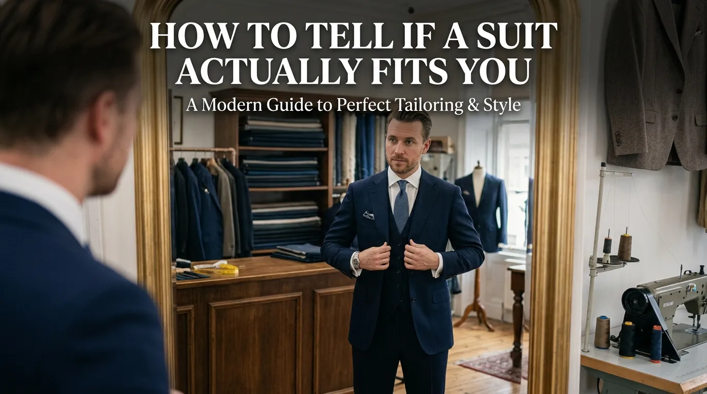 How to Tell If a Suit Actually Fits You