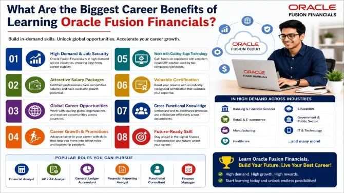 What Are the Biggest Career Benefits of Learning Oracle Fusion Financials?