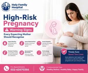 High-Risk Pregnancy Warning Signs Every Expecting Mother Should Recognise