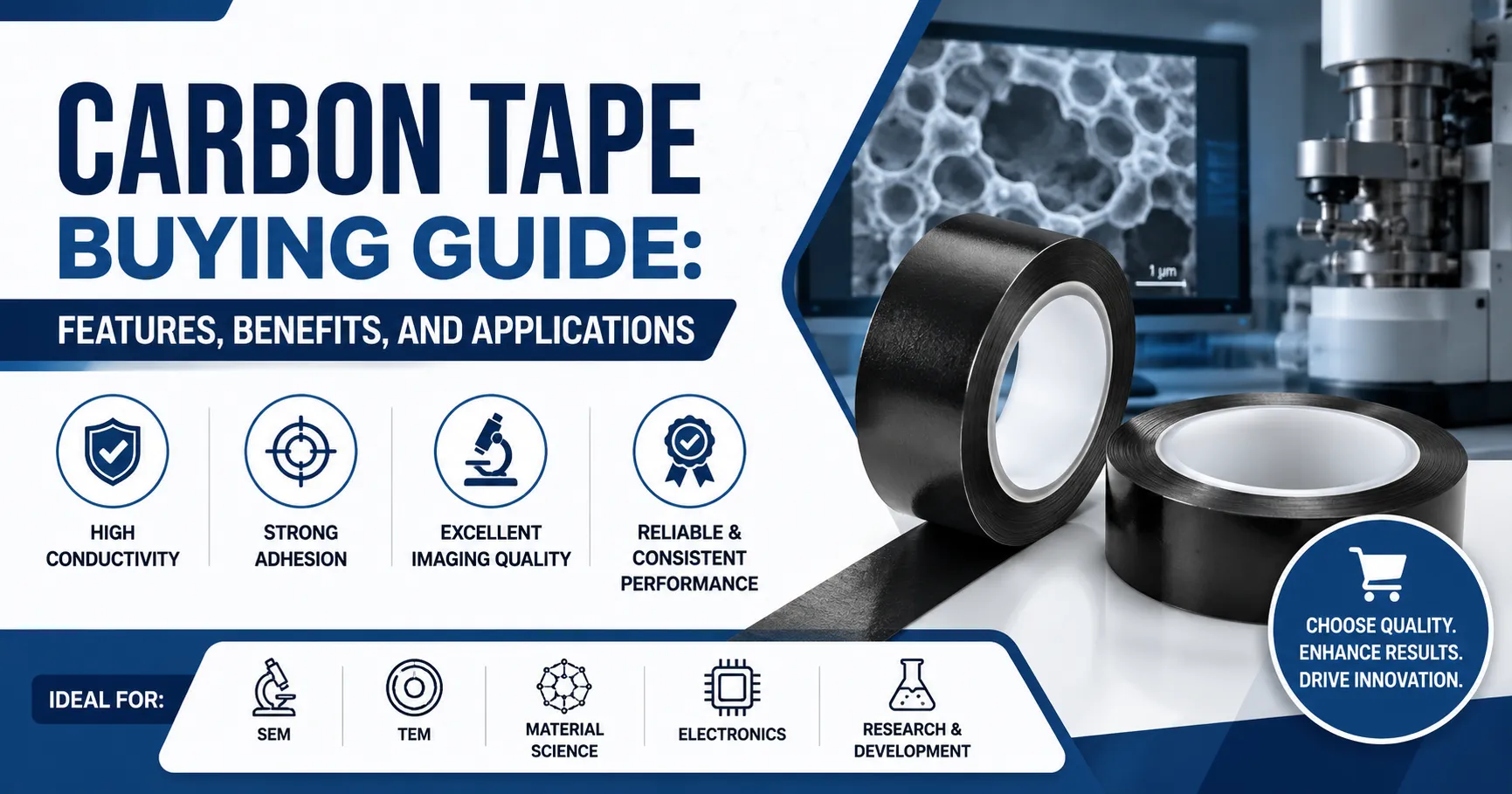 Carbon Tape Buying Guide: Features, Benefits, and Applications