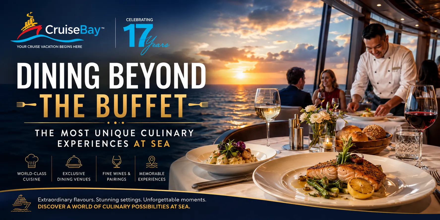 What Makes Cruise Ship Dining So Different Today?