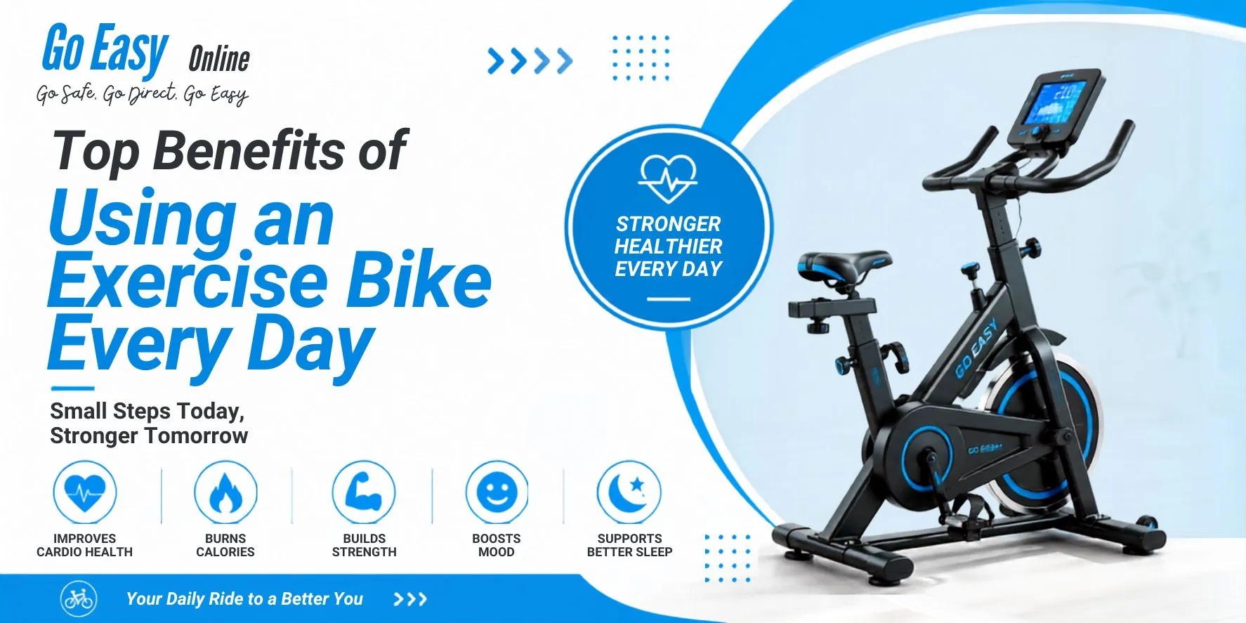 Top Benefits of Using an Exercise Bike Every Day