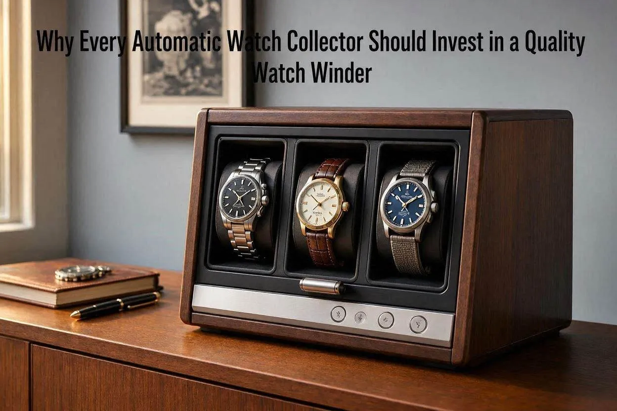 Why Every Automatic Watch Collector Should Invest in a Quality Watch Winder