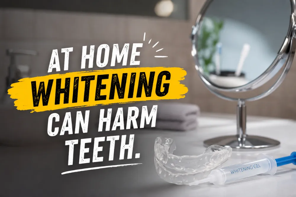 At Home Teeth Whitening: How to Avoid Uneven Whitening and Protect Your Smile