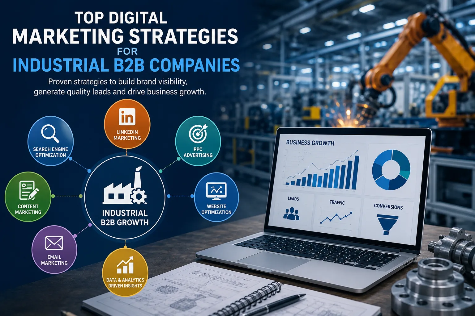 Top Digital Marketing Strategies for Industrial B2B Companies