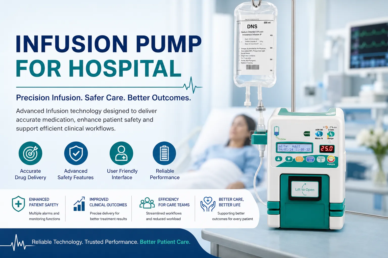 Infusion Pump for Hospital: Enhancing Patient Safety and Precision in Modern Healthcare