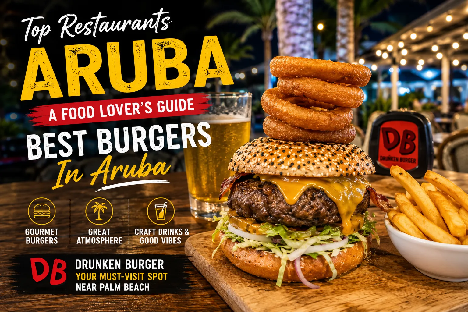 Top Restaurants Aruba: A Guide to Finding the Best Burgers In Aruba