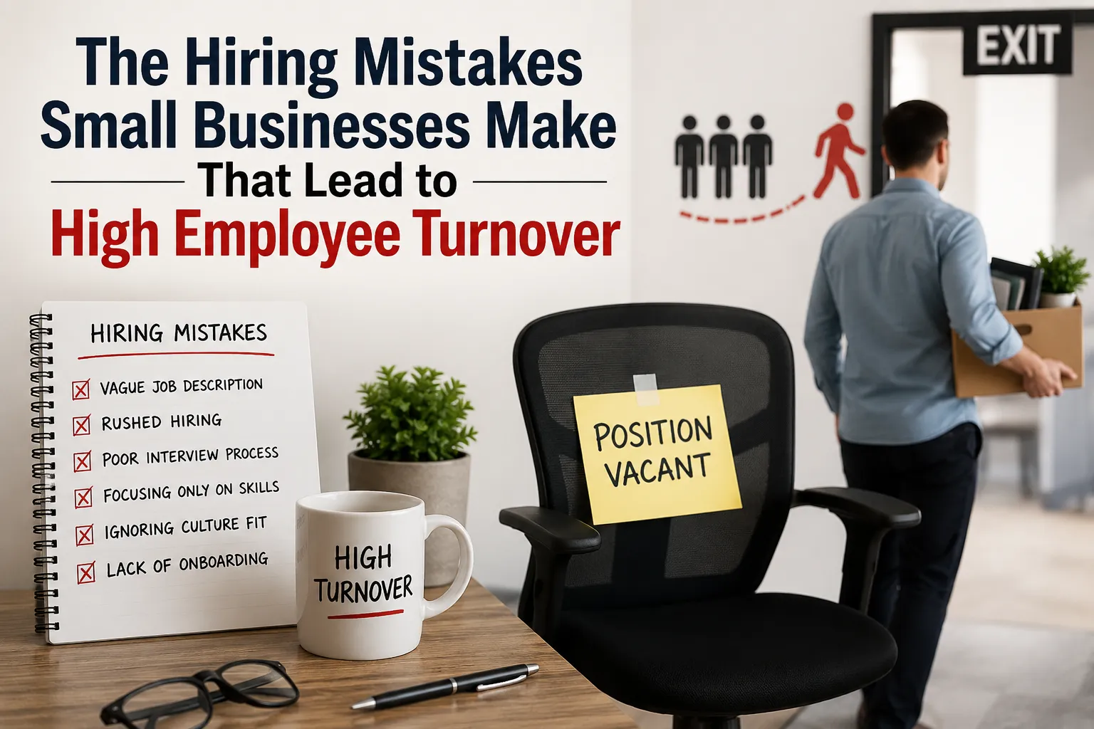 The Hiring Mistakes Small Businesses Make That Lead to High Employee Turnover