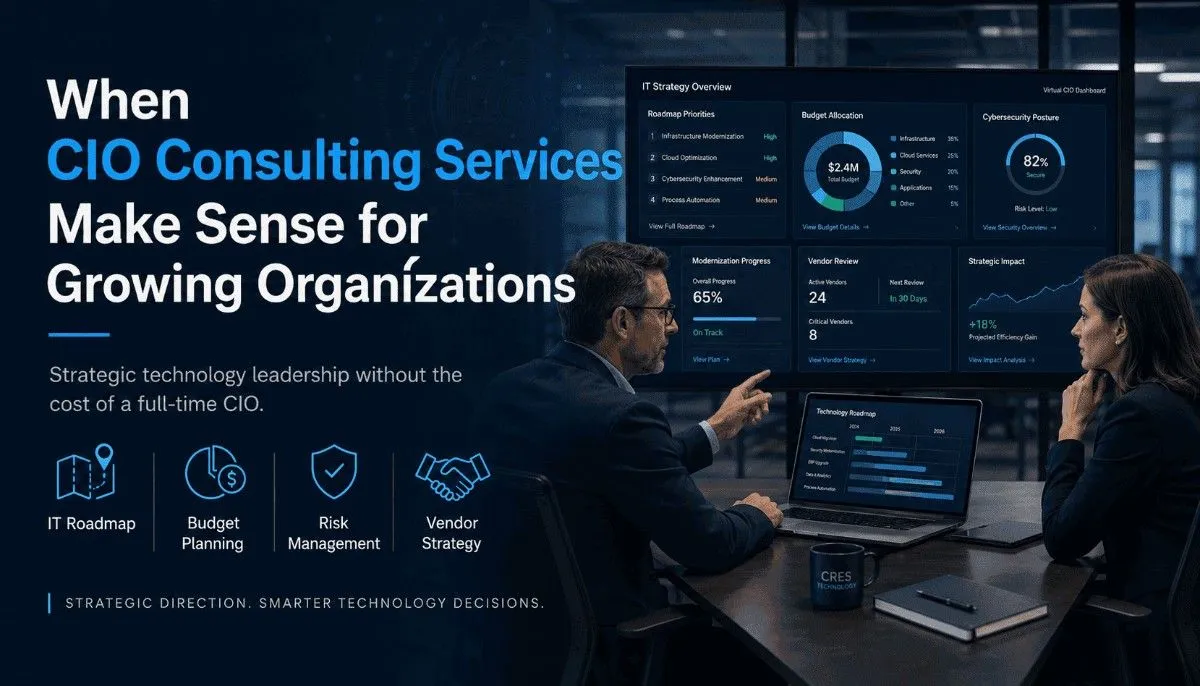 When CIO Consulting Services Make Sense for Growing Organizations