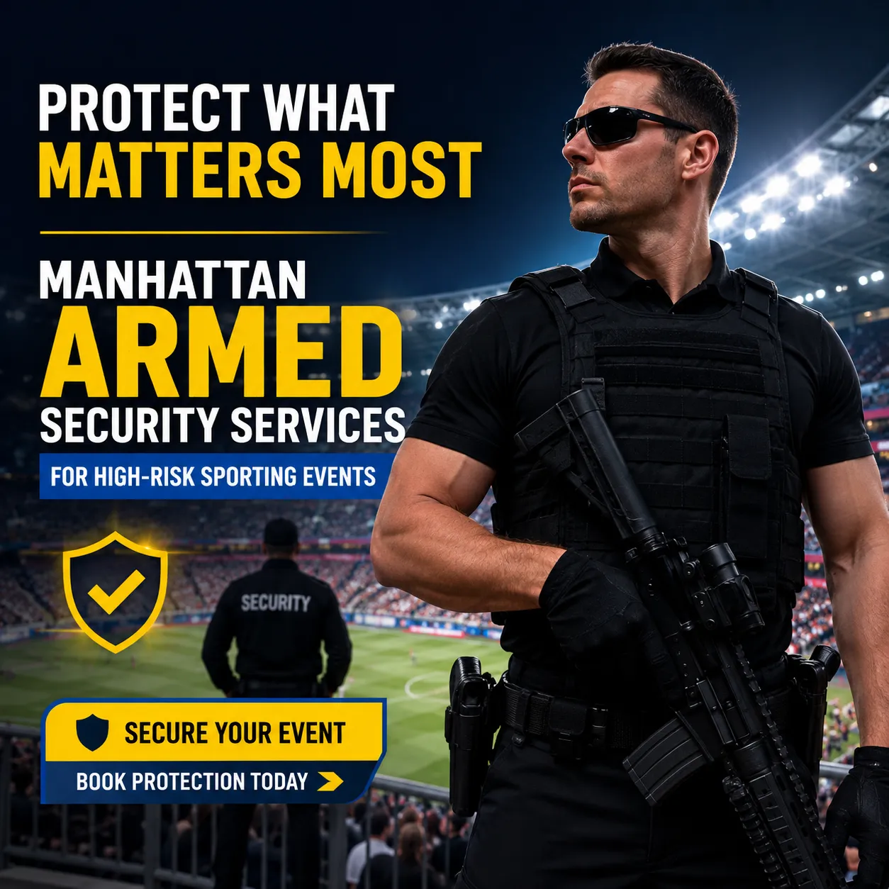 Why Are Manhattan Armed Security Services Essential for High-Risk Sporting Events?