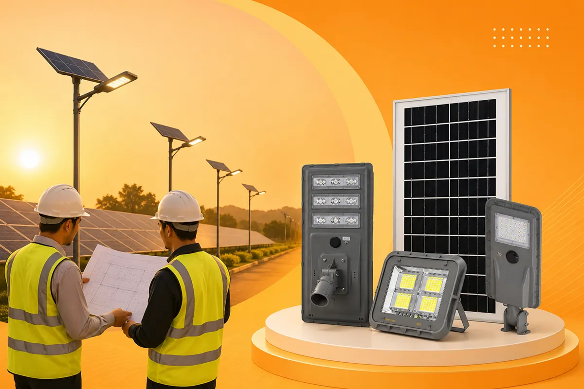 How EPC Contractors Select Reliable Solar Lighting Suppliers?