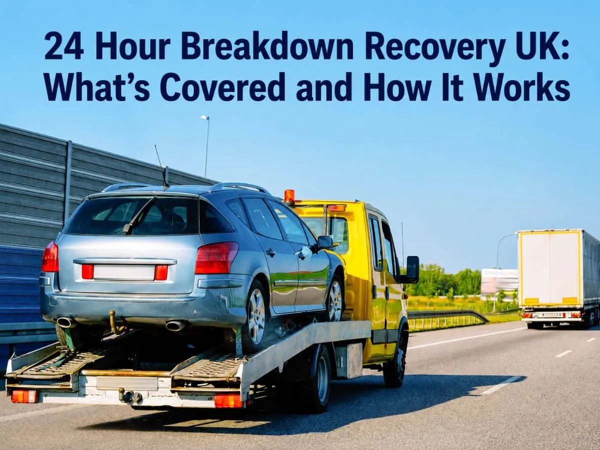 24 Hour Breakdown Recovery in the UK: What It Covers, What It Costs, and How to Choose the Right Cover