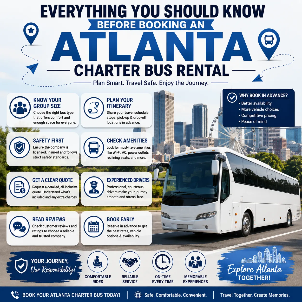 Everything You Should Know Before Booking an Atlanta Charter Bus Rental