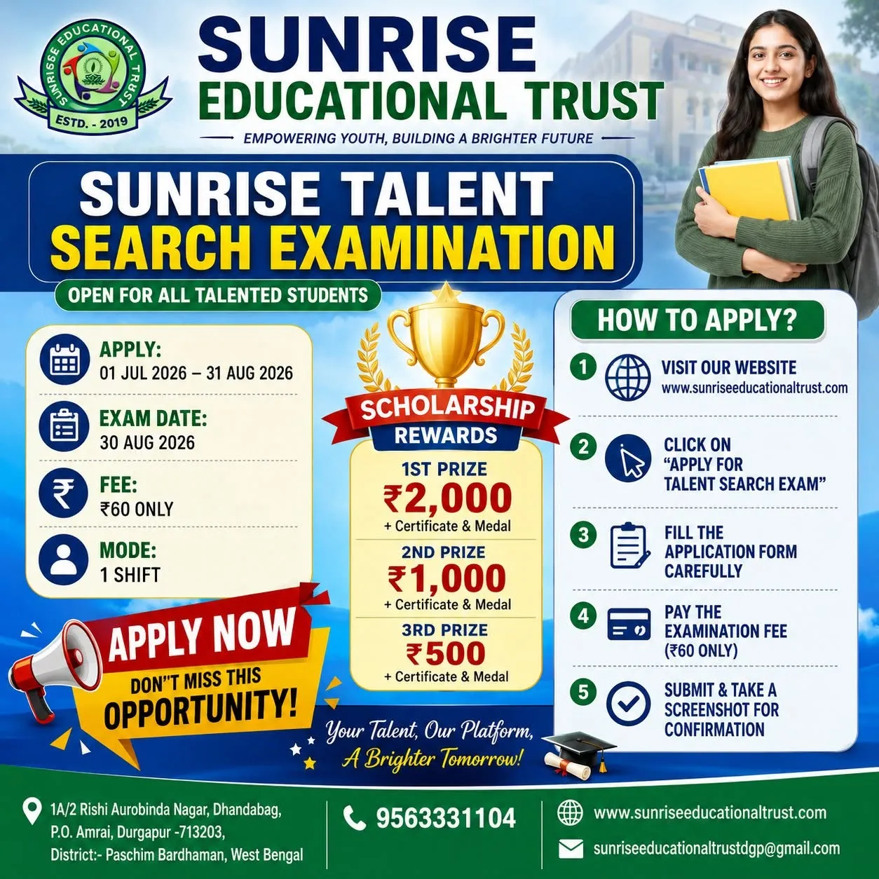 Education Support NGO: How Sunrise Educational Trust Creates Better Futures for Underprivileged Children