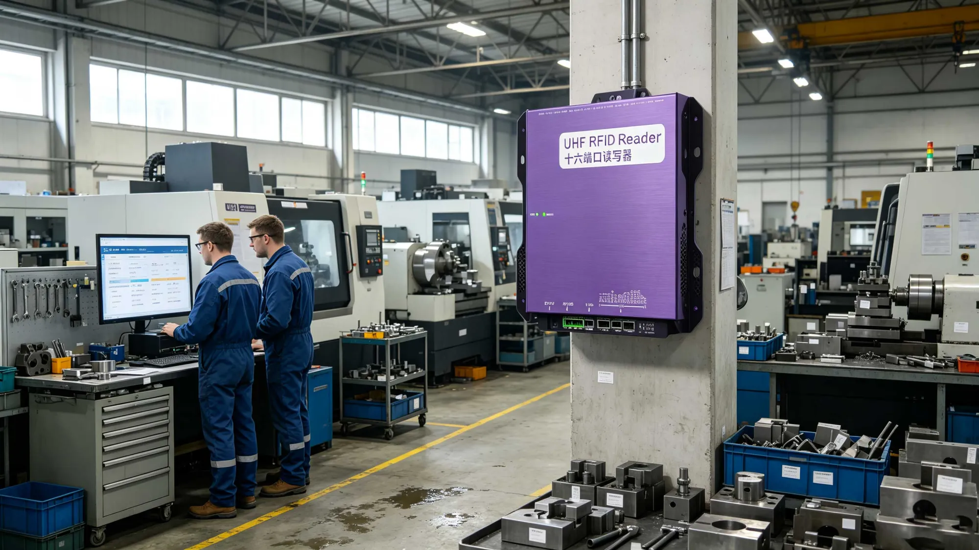 Fixed UHF RFID Readers: Building Reliable Identification Systems for Industrial Automation