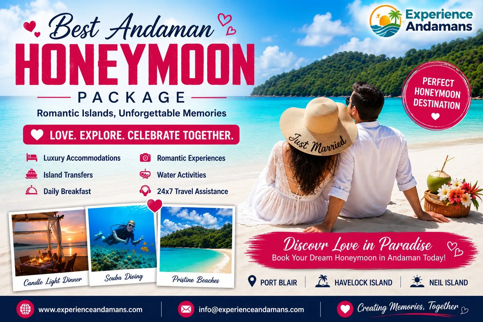 Andaman Honeymoon Package: How to Reach Andaman for a Vacation